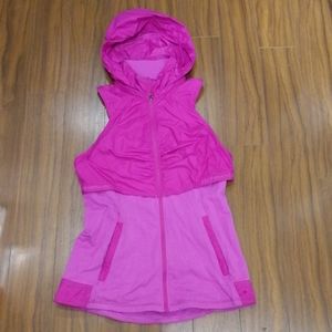 EUC rare Lululemon athletic vest with hood